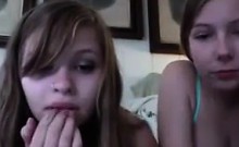 Cute Teen Girls Being Lesbians