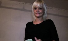 Hungarian Blonde Amateur Fucks In Public