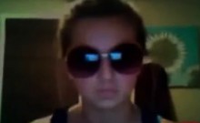 Naughty Teen Wearing Sunglasses