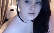 Chubby Big Tit Sexy Teen Undressing On Webcam