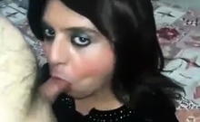 Iranian sexy crossdress suck and fuck