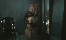 Sanktor - Busty babe Helen dancing in black pantyhose