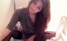 Amateur Brunette Ariana Marie Solo Toying