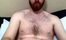 Unbelievable Redhead Bear masturbating Part 1