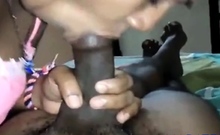Sri Lankan MILF Aunty Sucks Tight Foreskin Dick Part 1