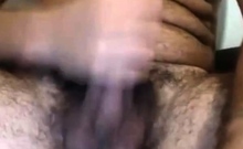 SEXY HAIRY UNCUT LATINO BIG DICK CUM