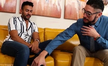 Attractive Gay King Cuba Masturbates Luis Logan Massive Dick