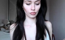 Hottest brunette solo webcam masturbation 2